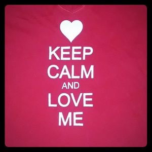 🆕️ Keep Calm and Love Me t-shirt